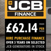 Own a JCB Generator