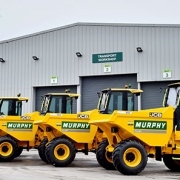 4 JCB 9T Cabbed Dumpers for Murphy Plant