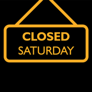 Closed Saturday