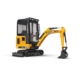 JCB 16C-1 Cab 1.5ton mini excavator