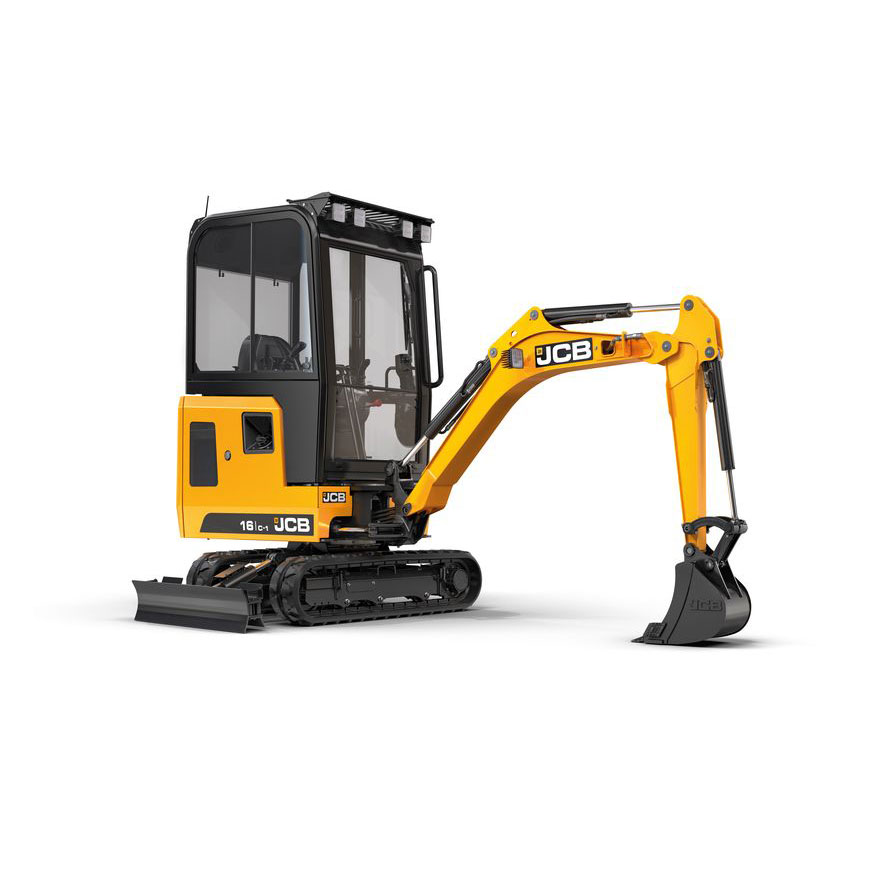 JCB 16C-1 Cab 1.5ton mini excavator