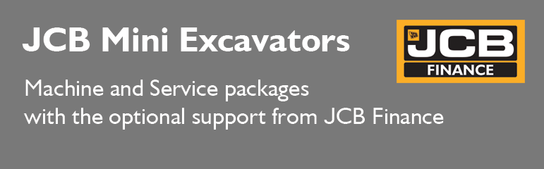 JCB Mini Excavators - machine and service packages with the optional support from JCB Finance