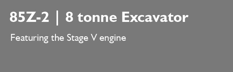 85Z-2 - 8 Tonne Excavator