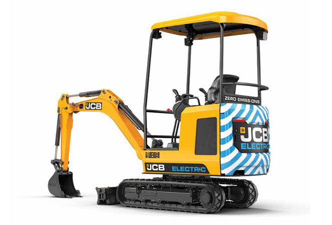 JCB 19C E-TECH1.9 tonne electric mini excavator