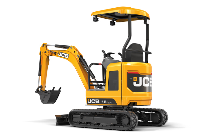 JCB 18Z-1 Mini Excavator model