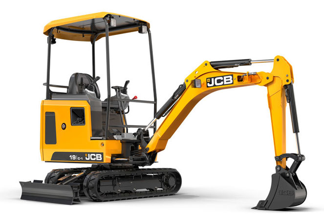 JCB 19C-1 Mini Excavator Model
