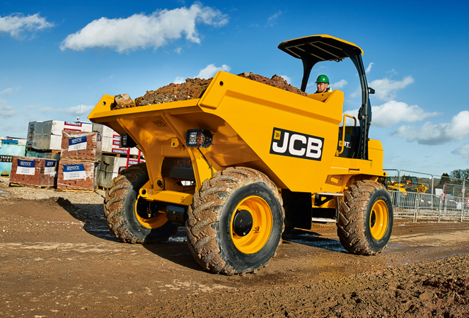 9T-2 Site Dumper carrying material