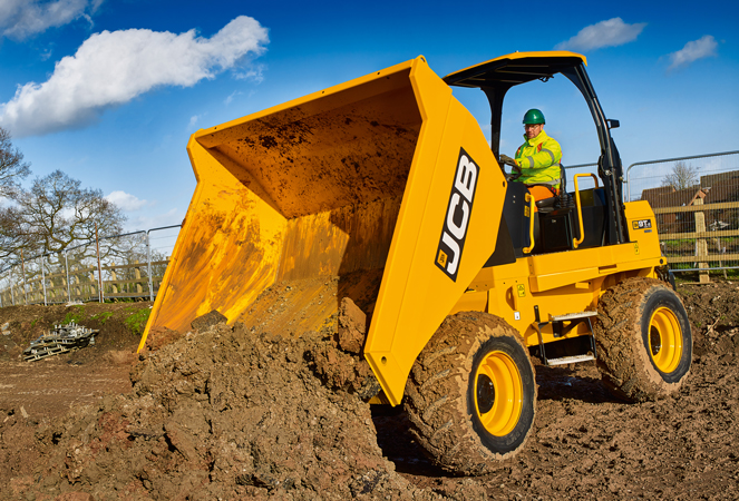 9T-2 Site Dumper dumping material