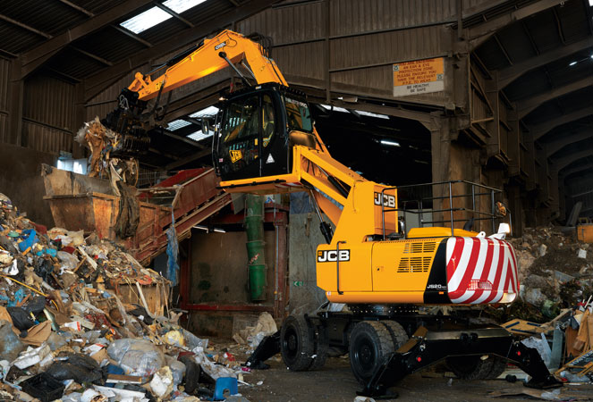 JS20MH Material Handler with High Rise Cab