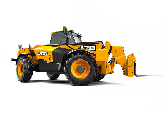 A 535v125 Hi-Viz Telehandler