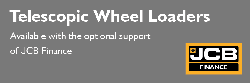 Telescopic Wheel Loaders - Available with the optional support of JCB Finance