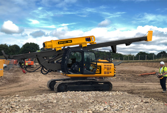 JCB 220X with JX Rig on site